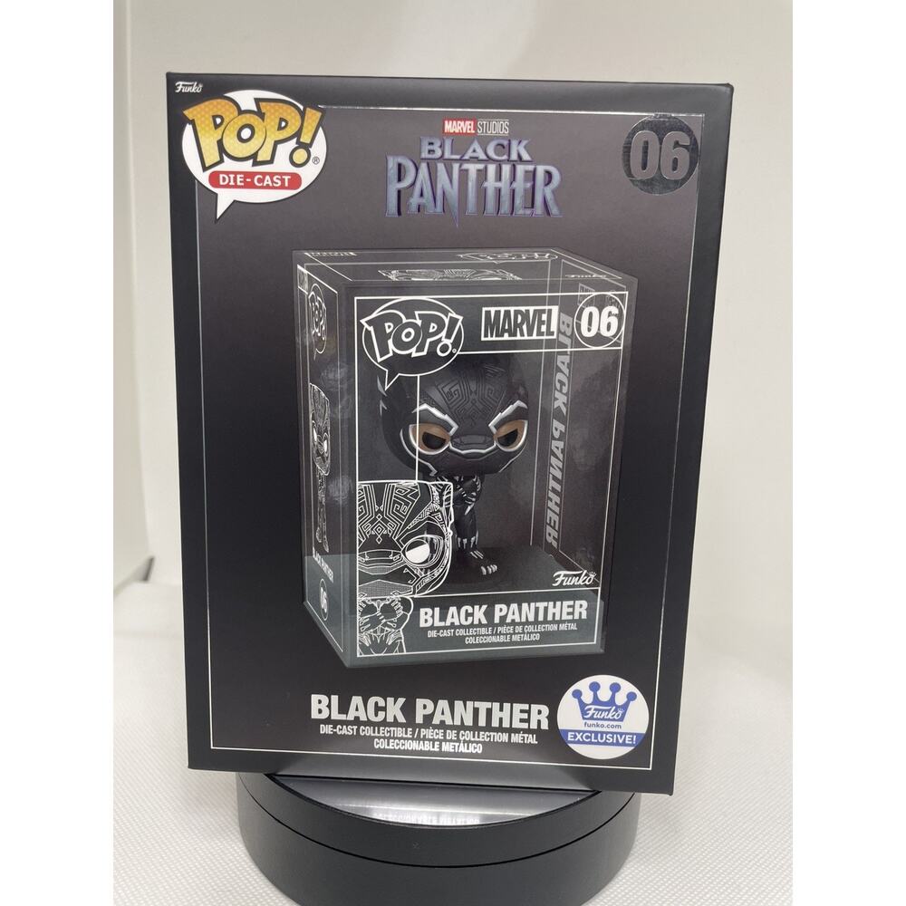 Funko Pop! Diecast Marvel Black Panther Web FW Exclusive #06 Limited